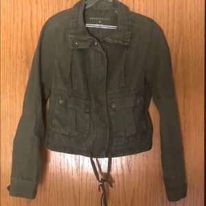 Army green jacket